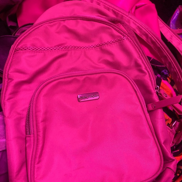 Nautica BOOKBAG baby pink - Picture 1 of 2